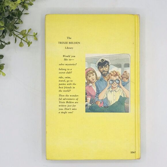 TRIXIE BELDEN #15: THE MYSTERY ON THE MISSISSIPPI by Kathryn Kenny Circa 1965 - Picture 2 of 9